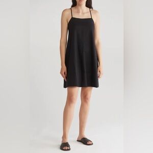 Melrose & Market Button Back Apron Minidress